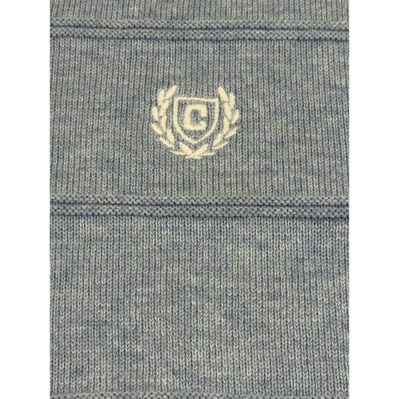 Chaps Sweater Vest Mens XL Blue V Neck Pullover Lightweight Knit Preppy Classic - Picture 2 of 8